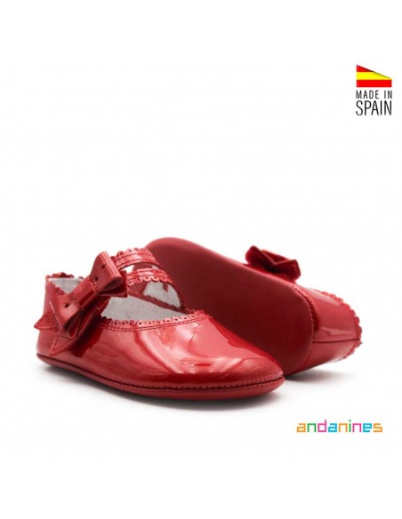 Calzado bebé piel charol