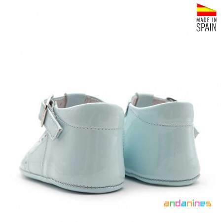 Zapatos piel bebé charol
