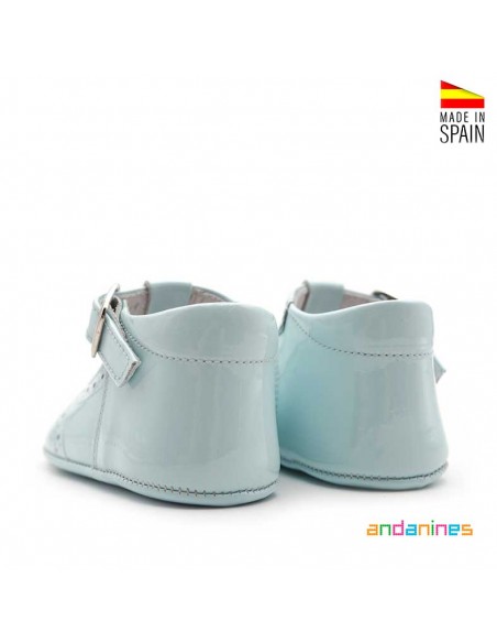 Zapatos piel bebé charol