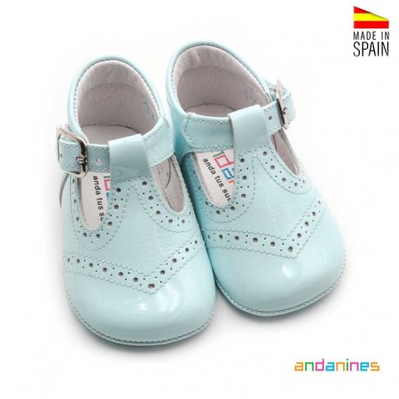 Zapatos primeros pasos azul