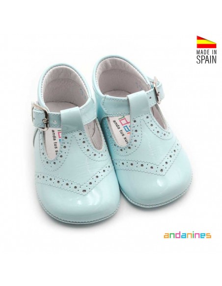Zapatos primeros pasos azul