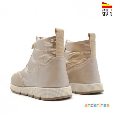 botines impermeables niña