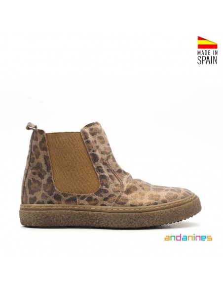 Botas Niña Leopardo