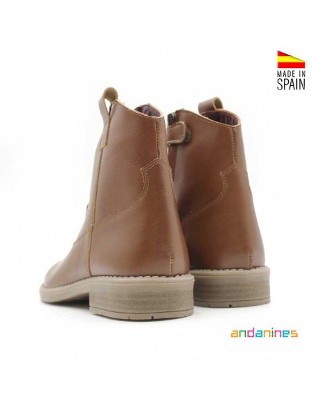 Botas Niña de Piel Natural