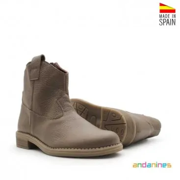 Botines Cuero Niña