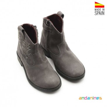 Botas Grises Niña