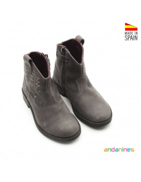 Botas Grises Niña