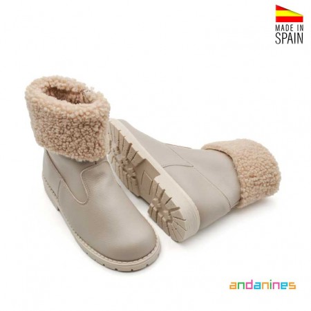 botas con forro de borrego