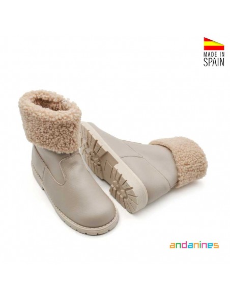 botas con forro de borrego