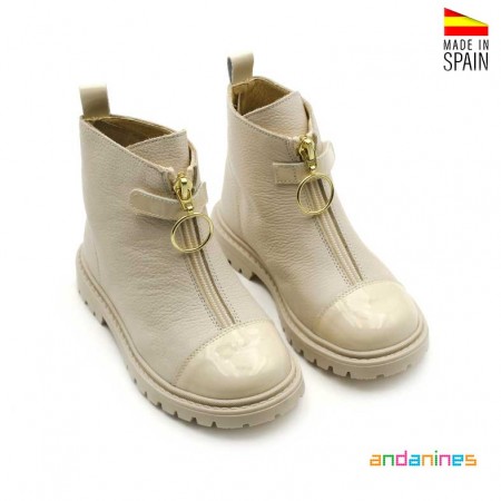 Botines Beige Niña