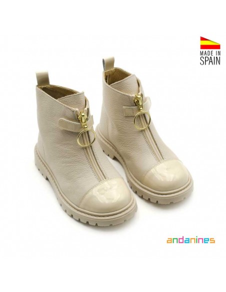 Botines Beige Niña