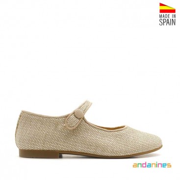 Zapatos lino niña
