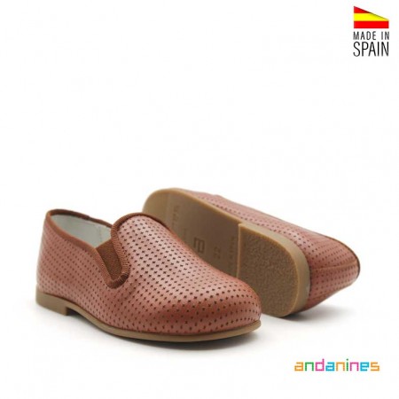 Mocasines marrón niño