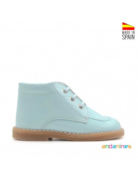Botines charol niño