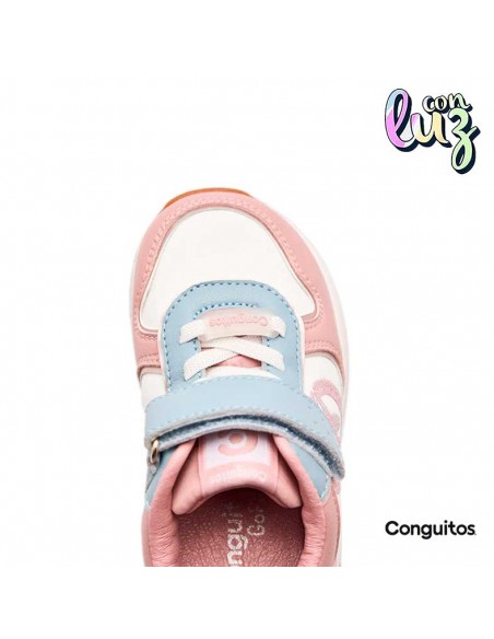 Zapatillas luces Conguitos niña