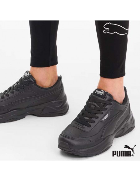 Puma negras básicas mujer