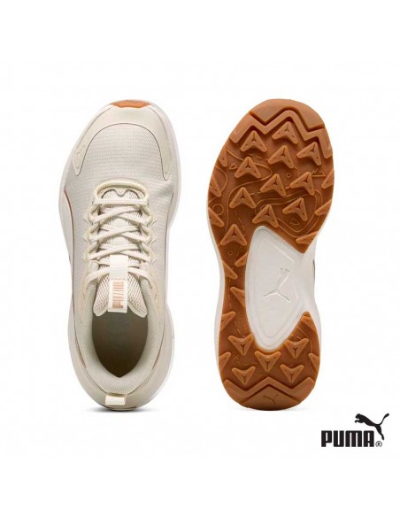 Zapatillas beige trekking Puma