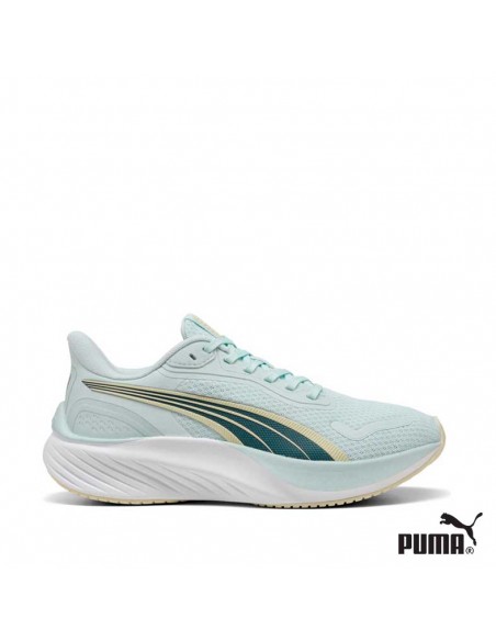 Zapatillas running celeste Puma mujer