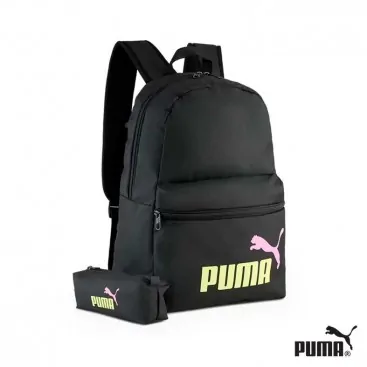 Mochilas Puma Phase negras con estuche