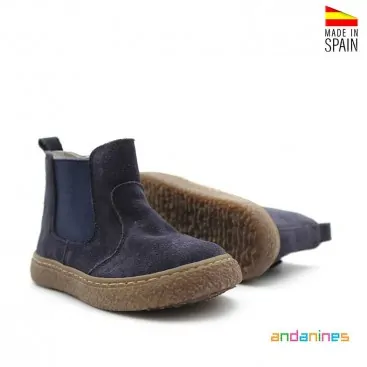 botines azul marino​ niños