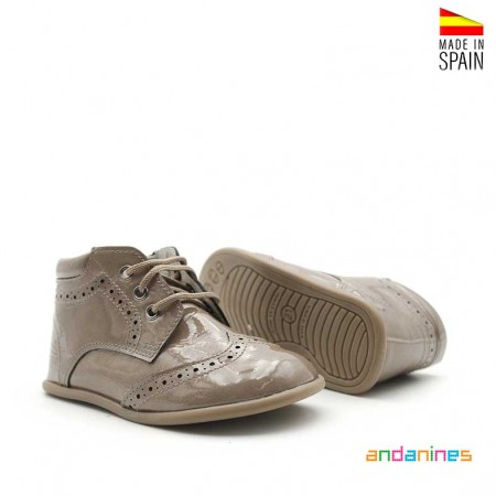 Inglesitos charol niño