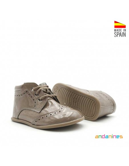 Inglesitos charol niño