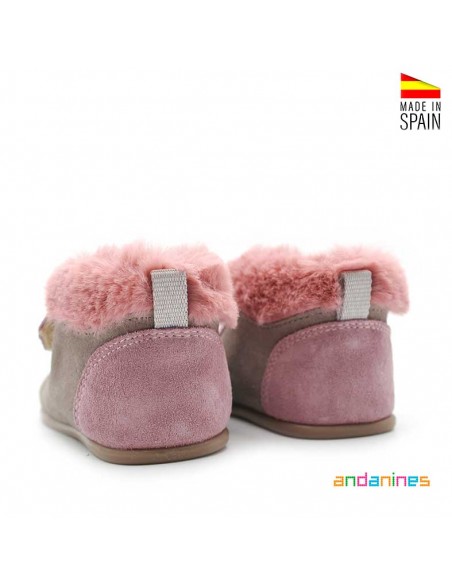 Botín serraje niña España