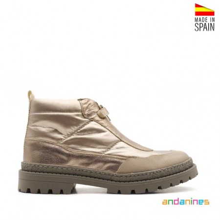 Botines Dorados Infantiles