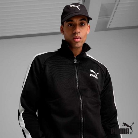 gorra negra puma hombre​