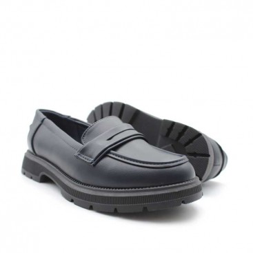 mocasines azul marino niña