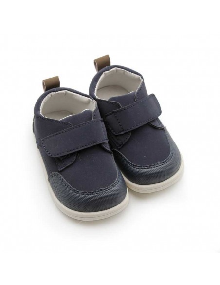 zapato bebé azul marino