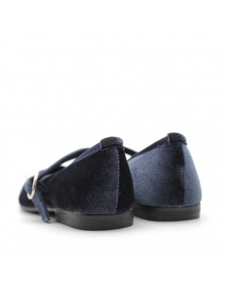 zapatos de niña de terciopelo​