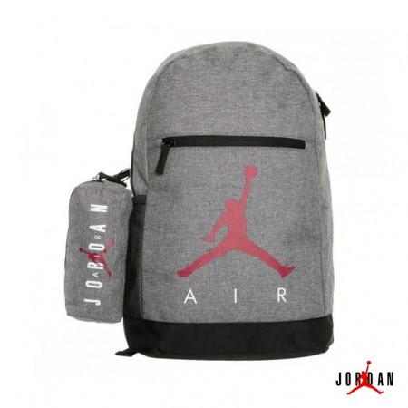 mochila jordan gris