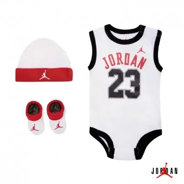 Conjunto bebé Jordan blanco