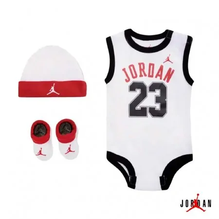 Conjunto bebé Jordan blanco
