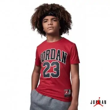 Camiseta Jordan Infantil Roja