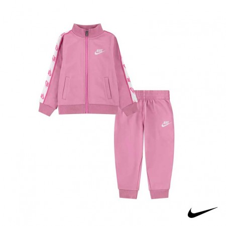 Chándal rosa con cremallera Nike