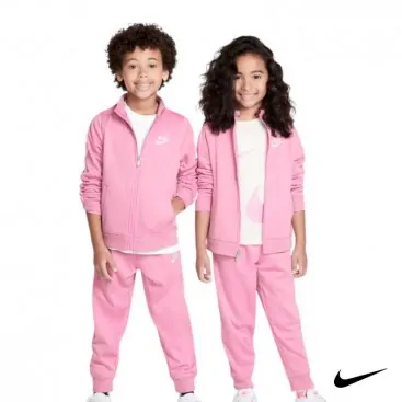 Chándal con cremallera Nike rosa