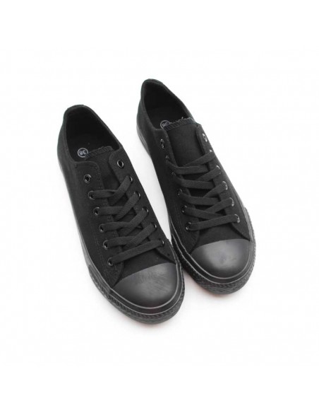 Zapatilla Negra lona