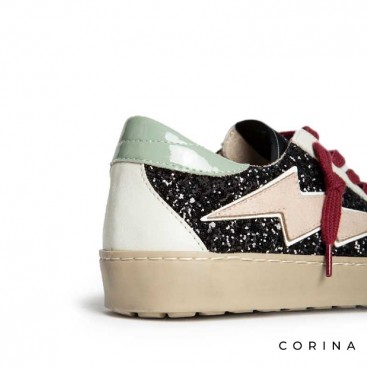 Deportivas con brillos Corina