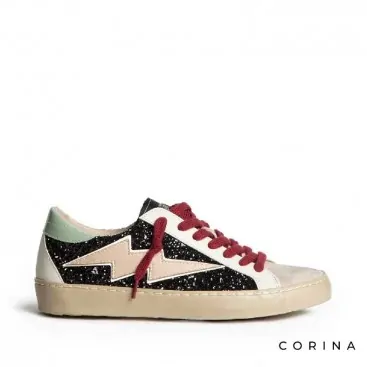 Zapatillas Corina con brillos mujer