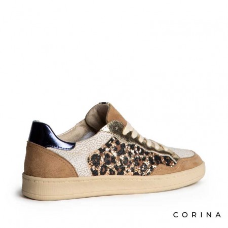 Deportivas casual leopardo mujer