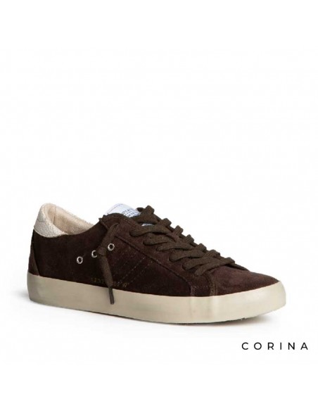zapatillas marrones corina