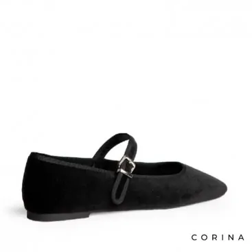 Bailarinas Mary Jane negras