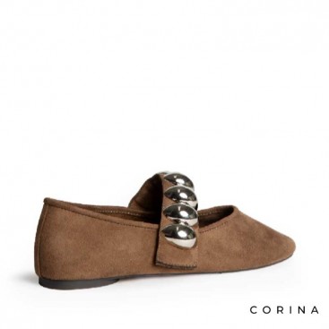 Bailarinas cómodas marrones