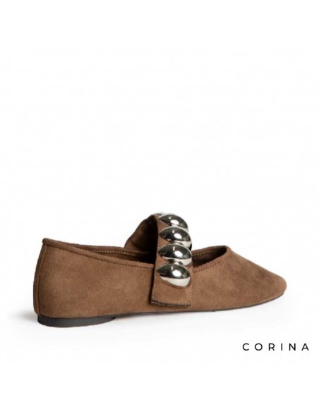 Bailarinas cómodas marrones