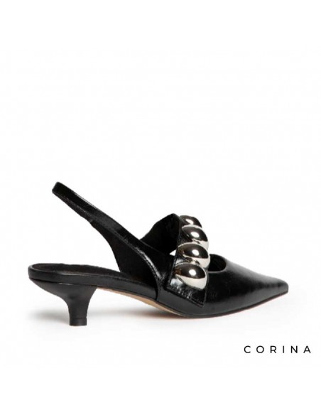 zapatos elegantes mujer negro