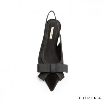 Zapatos Corina terciopelo negro