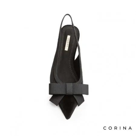Zapatos Corina terciopelo negro