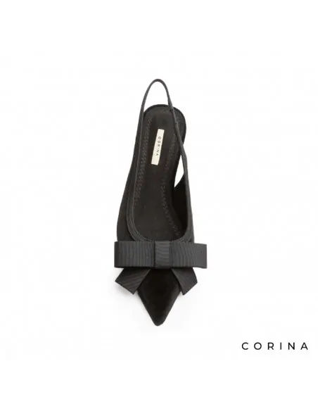 Zapatos Corina terciopelo negro